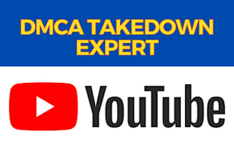 report and takedown leaked and copyright  content of youtube under dmca