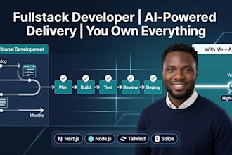 build a scalable fullstack web app with ai accelerated delivery