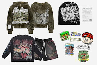 design your complete clothing brand launch collection
