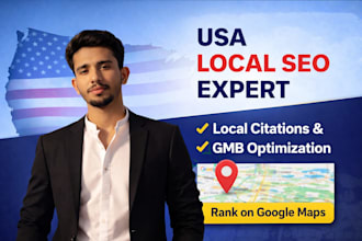 do USA local SEO citations and google my business optimization