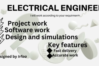 do electrical engineering tasks for you