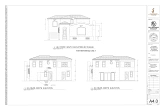 design architectural 2d house plans,3d house elevations, and sections in autocad