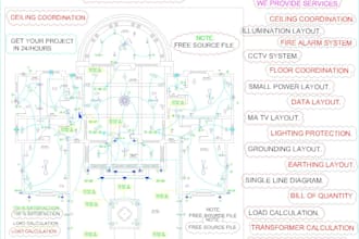 draw technical electrical drawings