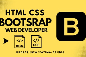 web design PSD to html CSS coding by bootstrap professional