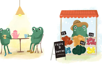 create character design for the kids book