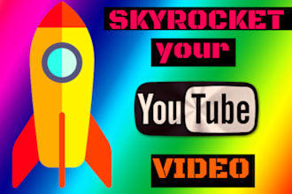 do organic youtube video promotion to gain views and channel monetization