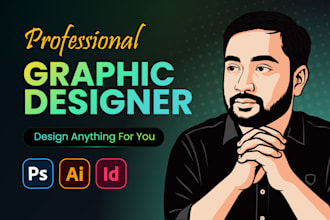 do professional graphic design, logo redesign, photoshop, indesign, ai editing