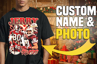 design a customized 90s bootleg rap tee shirt
