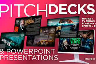 create an incredible pitch deck for your tv or film project