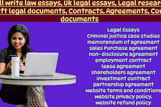 legal research, case briefs and summaries