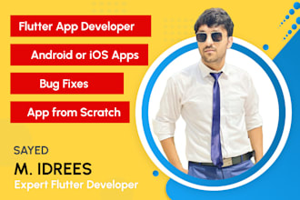 develop a mobile application for android and ios