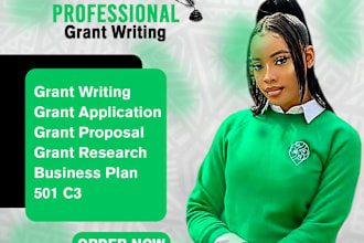 research grant, write grant proposal, apply for grant, do business plan,
