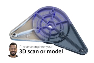 reverse engineer your 3d scan or model