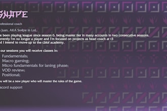 give you personalized league of legends coaching to rank up