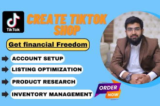 setup tiktok shop, create catalog for tts
