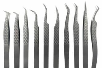 give your lash extension tweezer with logo