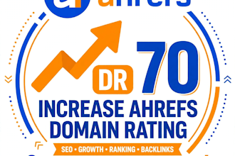 increase domain rating DR 70 plus