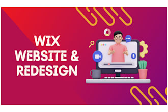 design and redesign wix website built a elegent website