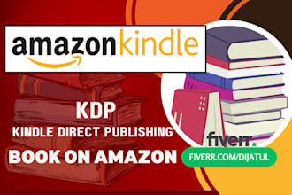 expertly format and publish your book on amazon KDP kindle direct publishing