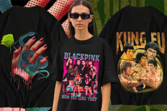vintage 90s bootleg rap t shirt design for you