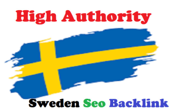 do 22 high quality sweden seo backlinks with high da swedish link building