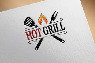 design creative restaurant, bakery or food logo