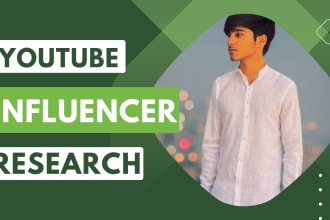 find best youtube influencers for influencer marketing