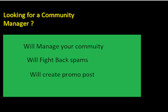 be your telegram community manager for crypto project