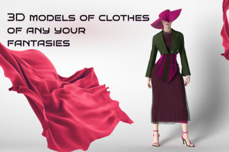 create 3d fashion garments in clo 3d texturing and animation