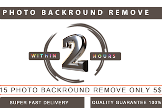 quickly any photo background remove, white or transparent, clipping path