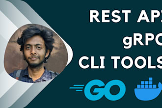 develop API, tools with golang