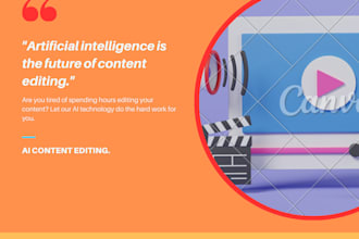 humanize and edit your ai content as a content editor