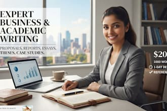 be your business studies tutor and mentor for research, reports and presentation