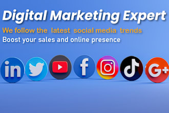 be your active social media marketing manager to grow traffic