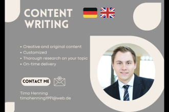 create engaging and SEO friendly content for your website or blog