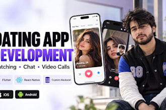 develop dating app like tinder or bumble for android and ios