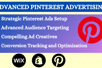 manage and setup high converting pinterest ads boost your shopify wix store