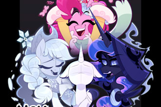 draw my little pony character or your oc in my style