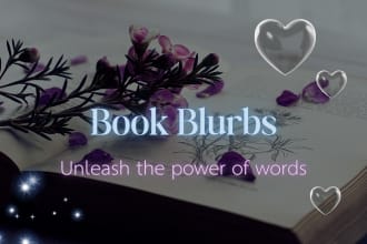 write engaging book blurbs or descriptions