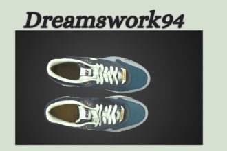 do 3d shoe animation, 3d product animation, 3d shoe character, 3d shoe design