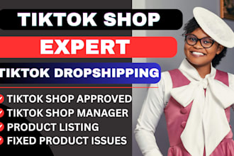 setup tiktok shop, fix tiktok shop product, tiktok dropshipping shop listing