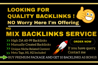 do high authority dofollow contextual mix backlinks
