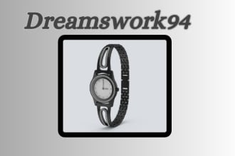 do 3d wristwatch animation, 3d product animation, 3d product design