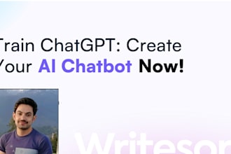 train custom chatgpt for your business data