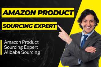 be your amazon product sourcing agent from china, alibaba, 1688, amazon fba