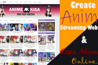 create autopilot anime streaming website on wordpress