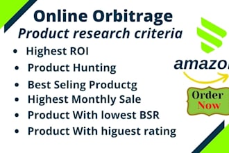 do amazon fba product research for amazon online arbitrage
