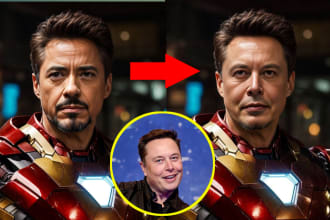 make a perfect face swap and change head in photoshop
