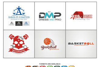 design a professional logo, raster to vector