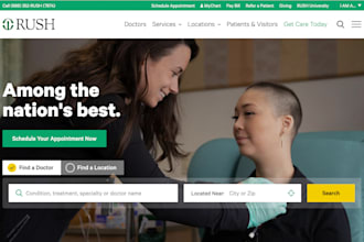 design a professional medical website and pharmacy website